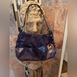 Michael KORS baby snakeskin new handbag